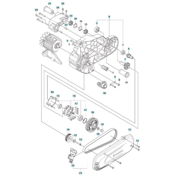 Cutter Arm for Husqvarna K1