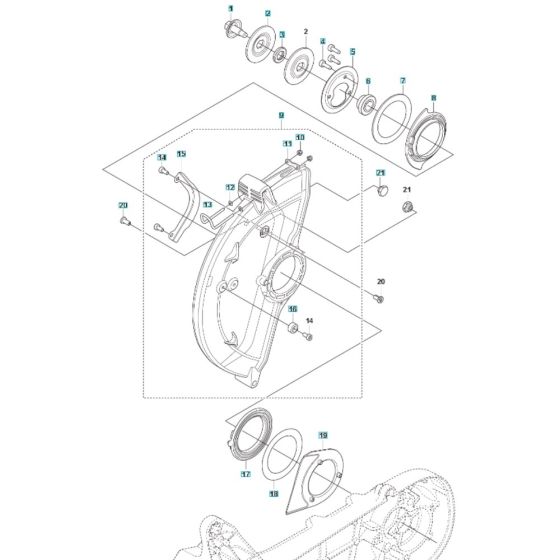 Blade Guard for Husqvarna K1
