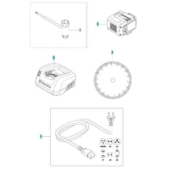 Husqvarna K535I Accessories