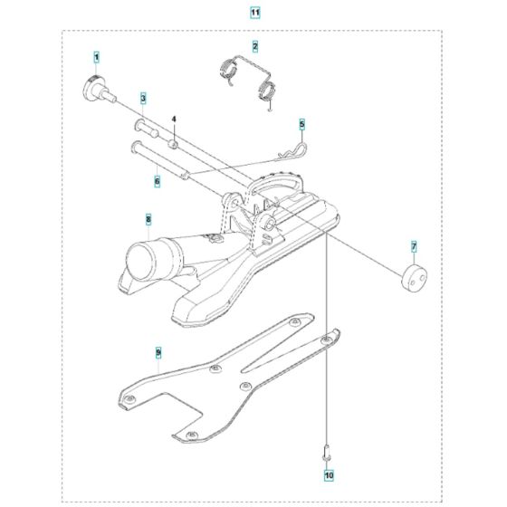 Vacuum Unit for Husqvarna K535I