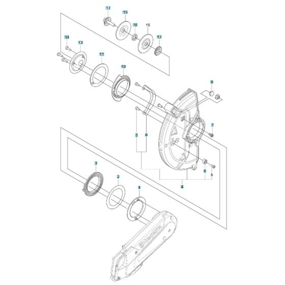 Blade Guard for Husqvarna K540I