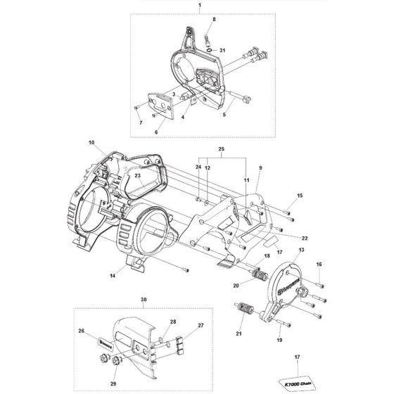 Cover Assembly for K7000