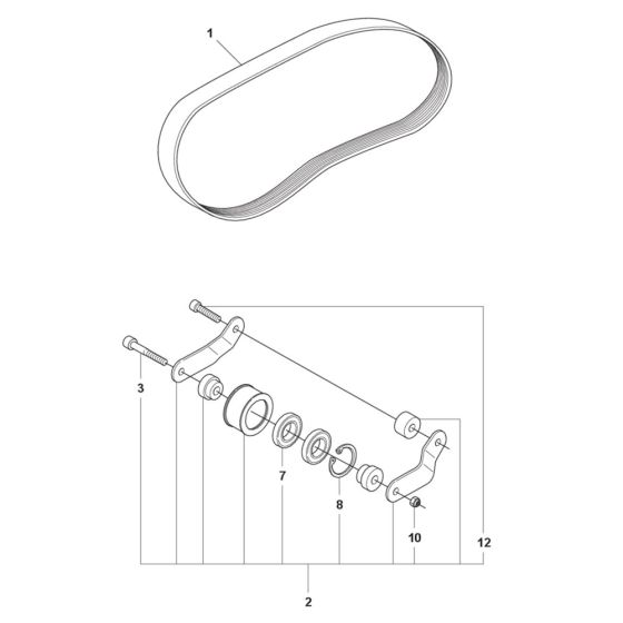 Belt Assembly for K7000
