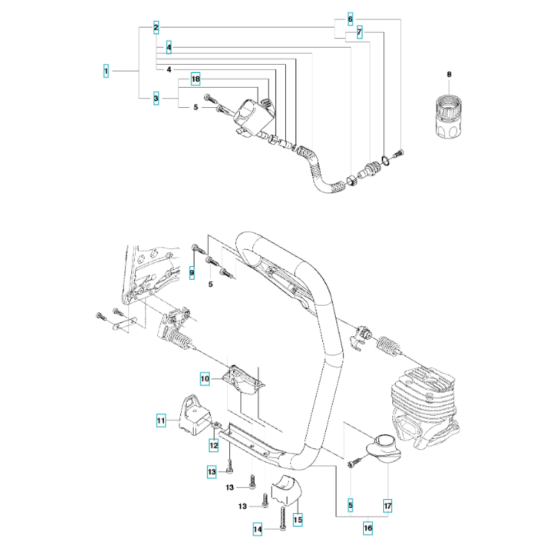 Handle Assembly for K760