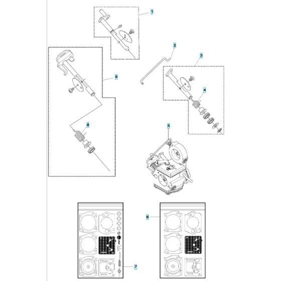 Carburettor Assembly for K760 II