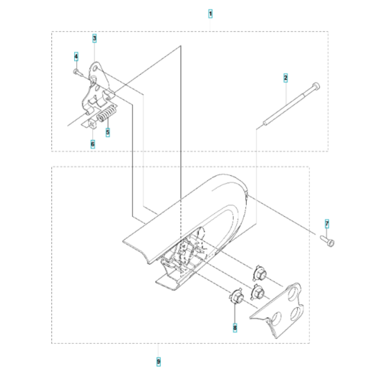 Belt Guard & Pulley Assembly
