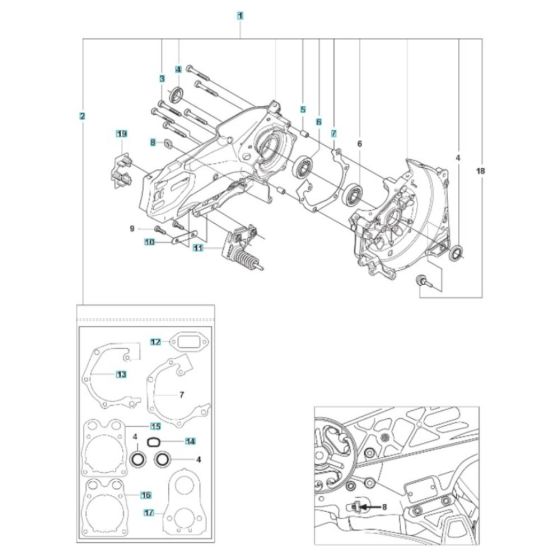 Crankcase Assembly for K770