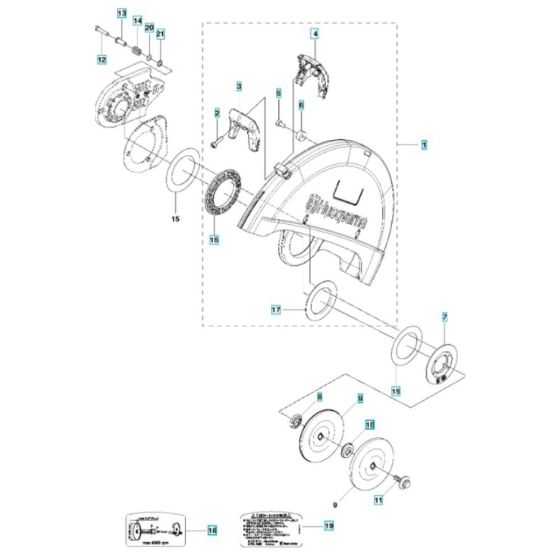 Blade Guard for Husqvarna K770