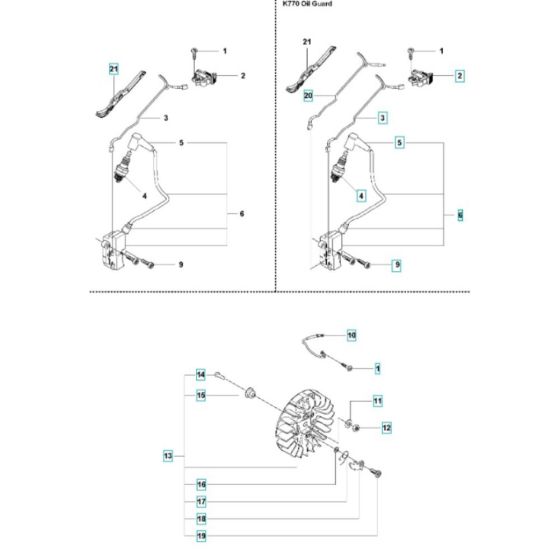 Ignition Assembly for K770