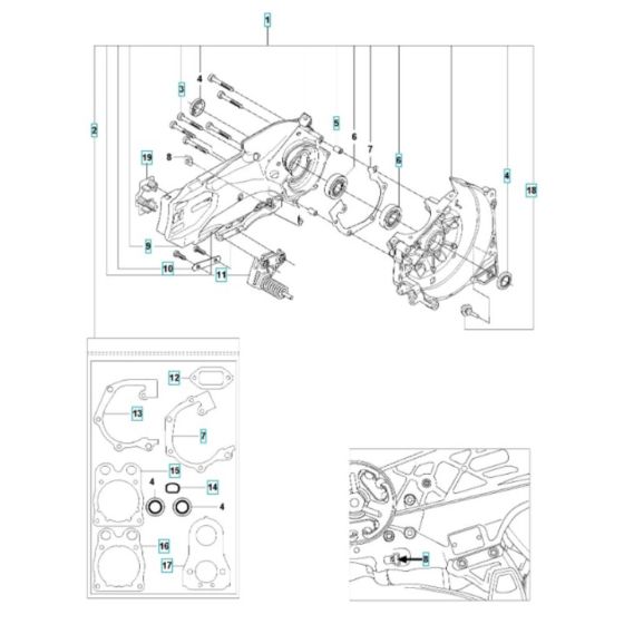Crankcase Assembly for K770