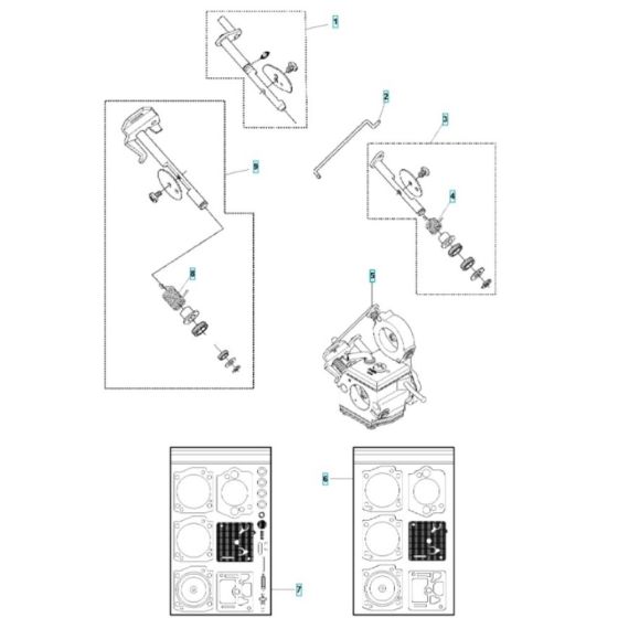 Carburettor Assembly for K770 VAC
