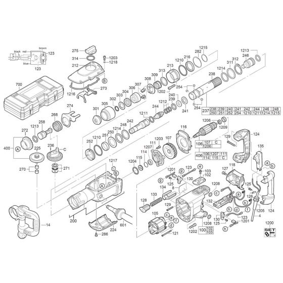 Milwaukee K900S Assembly
