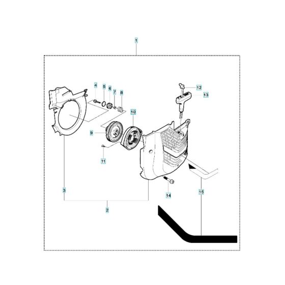 Starter Assembly for K950