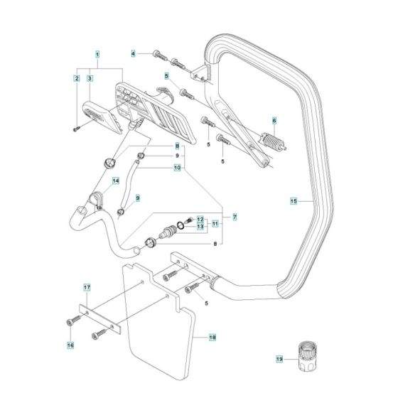 Handle Assembly for K960