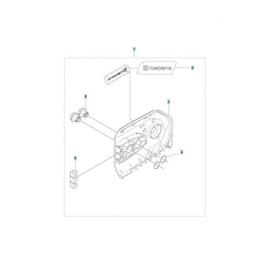 Clutch Cover for Husqvarna K970