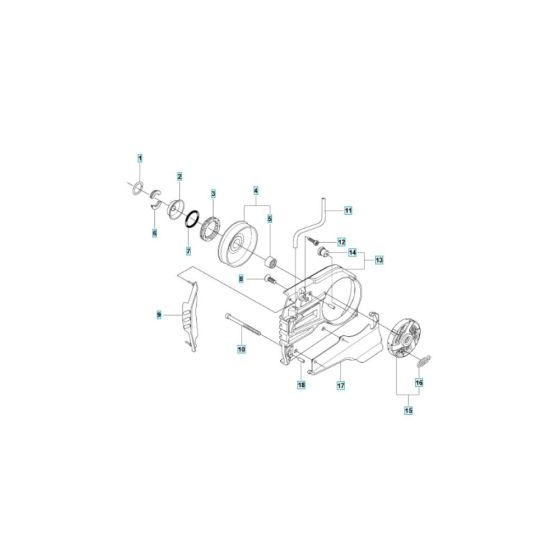 Clutch Assembly for Husqvarna K970