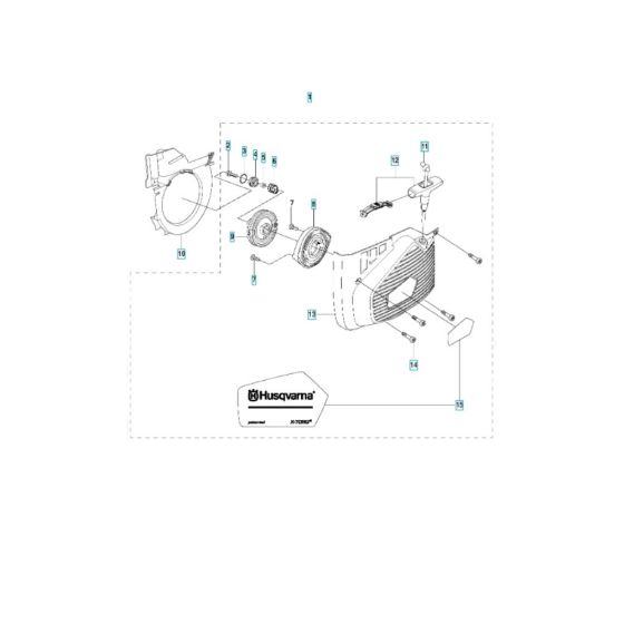 Starter Assembly for K970