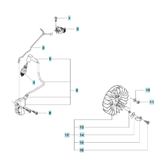 Ignition Assembly for Husqvarna
