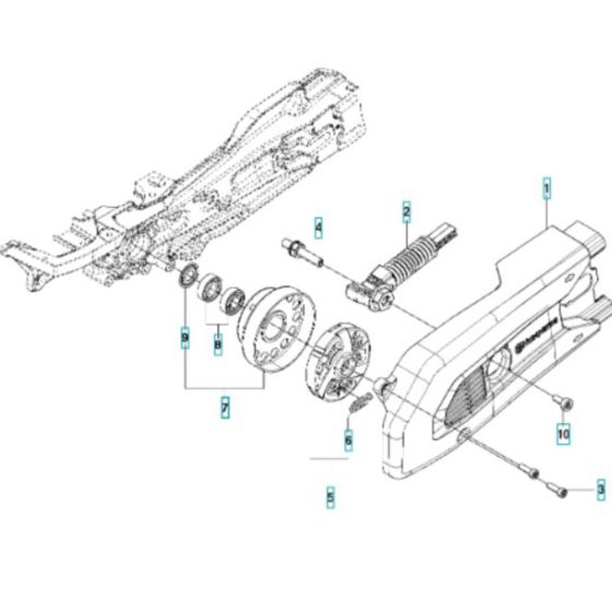 Clutch Assembly for Husqvarna K970