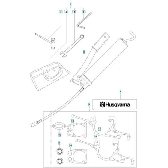 Husqvarna K970 Accessories