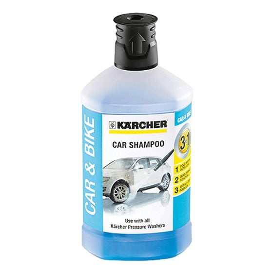 Car Shampoo 3-In-1 Plug & Clean (1 Litre) by Karcher - 6.295-750.0