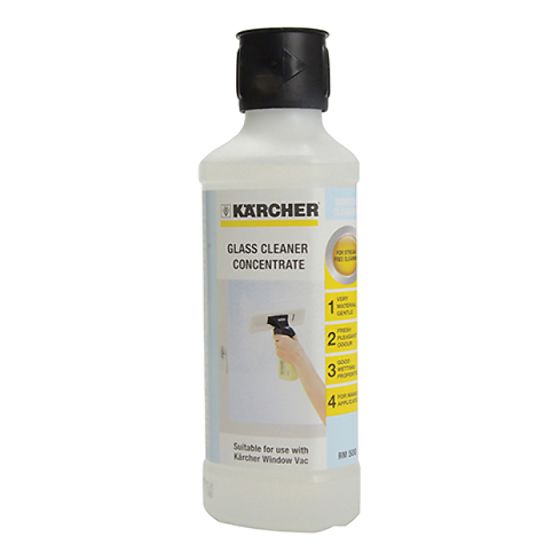 Glass Cleaning Concentrate 500ml by Karcher - 6.295.795.0