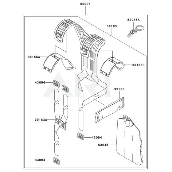 Optional Parts for Kawasaki KBL26A Brushcutter