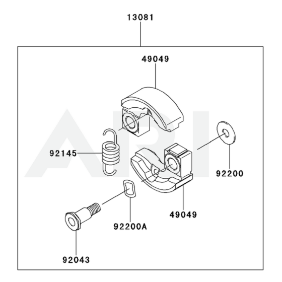 P.T.O Equipment for Kawasaki KGT27C String Trimmers