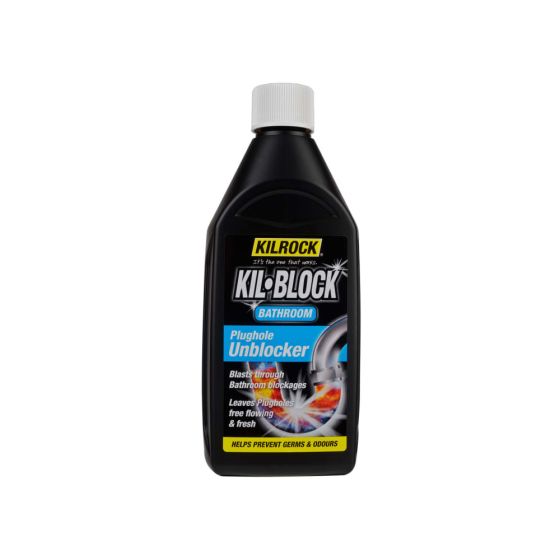 Kil-Block Bathroom Plughole Unblocker 500ml