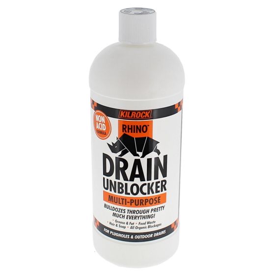 Rhino Drain Unblocker 1 Litre (Heavy-duty)