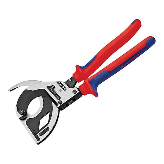 Cable Cutters 3 Stage Ratchet Action 60mm Capacity 320mm by Knipex - 95 32 320