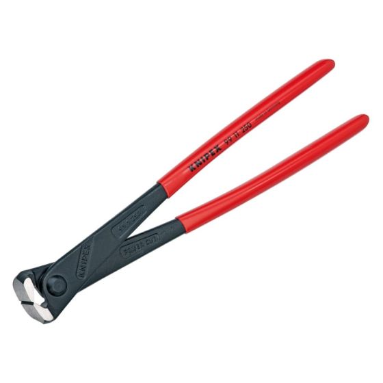 High Leverage Concreter's Nippers With Plastic Coated Handles 250mm (10in)