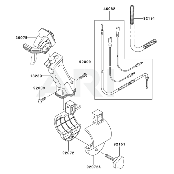 Control Equipment for Kawasaki KRB400B Blower