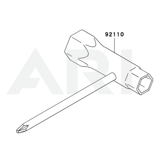 Tool for Kawasaki KRB700B Blower