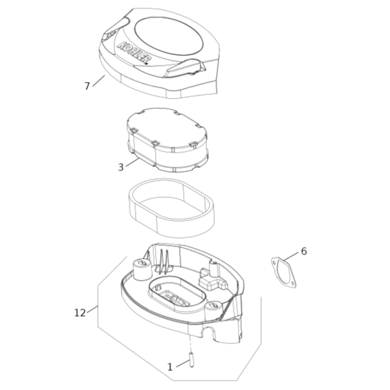 Air Intake for Kohler KT600 Engines