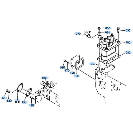 Injection Pump for Kubota KH35