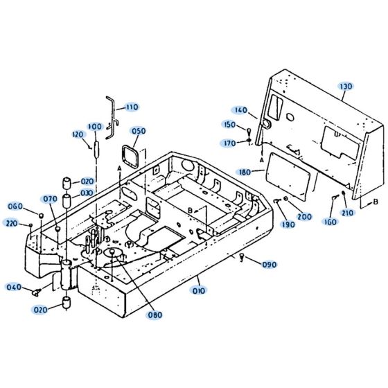 Swivel Frame for Kubota KH35