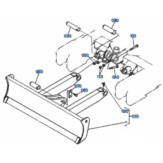 Dozer Assembly for Kubota KH36