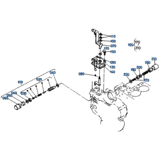 Speed Control Plate for Kubota KH41