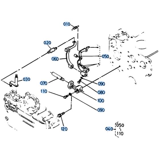 Governor Assembly for Kubota KH41