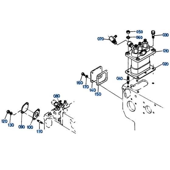 Injection Pump for Kubota KH41