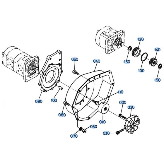 Pump Housing for Kubota KH41