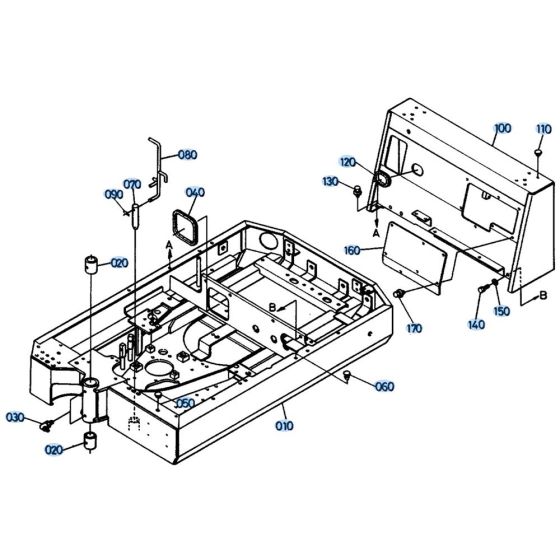 Swivel Frame for Kubota KH41