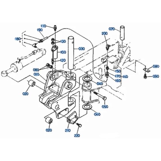 Swing Bracket for Kubota KH51