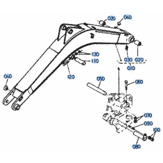 Boom Assembly for Kubota KH51