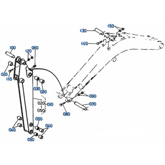 Arm Assembly for Kubota KH51