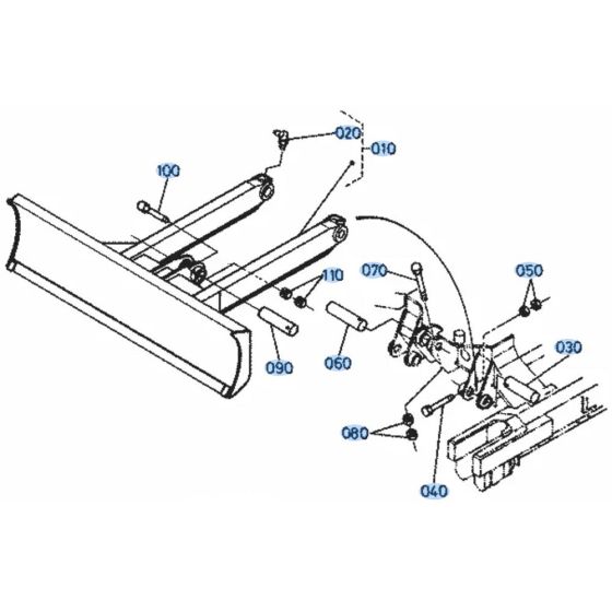 Dozer Assembly for Kubota KH51