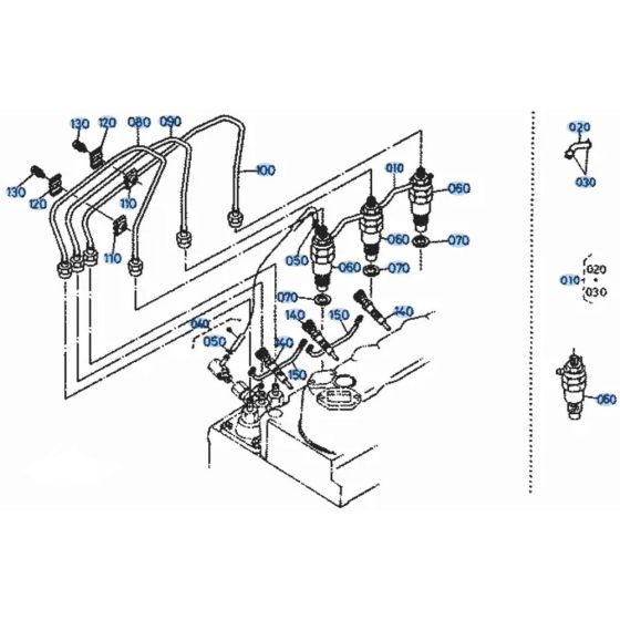 Glow Plug Nozzle Holder for KH51