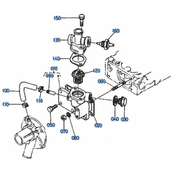 Water Flange Assembly