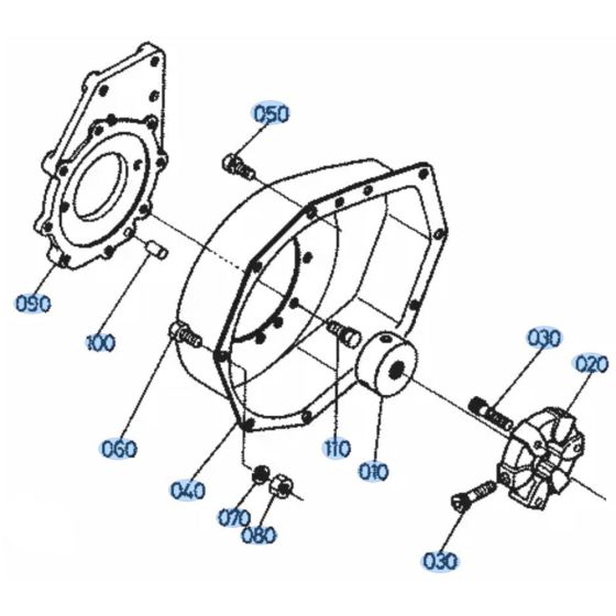Pump Housing for Kubota KH51